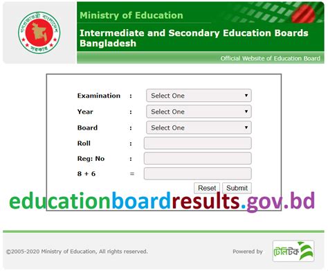 education board result bd